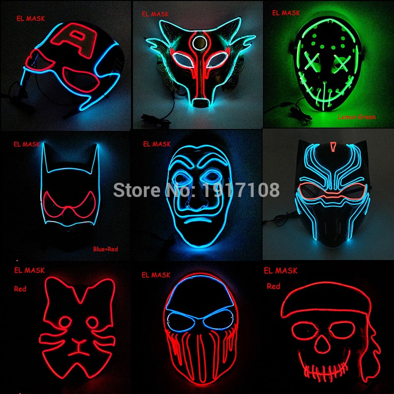 LED Luminous LED Mask